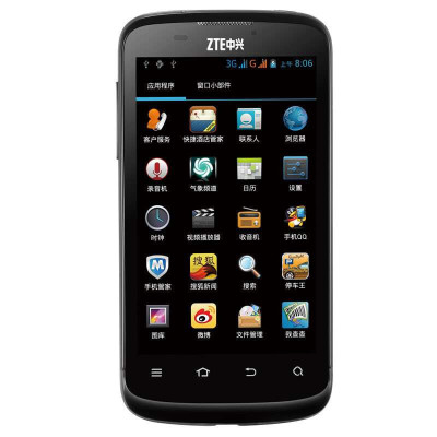 中兴手机n880f(黑色)