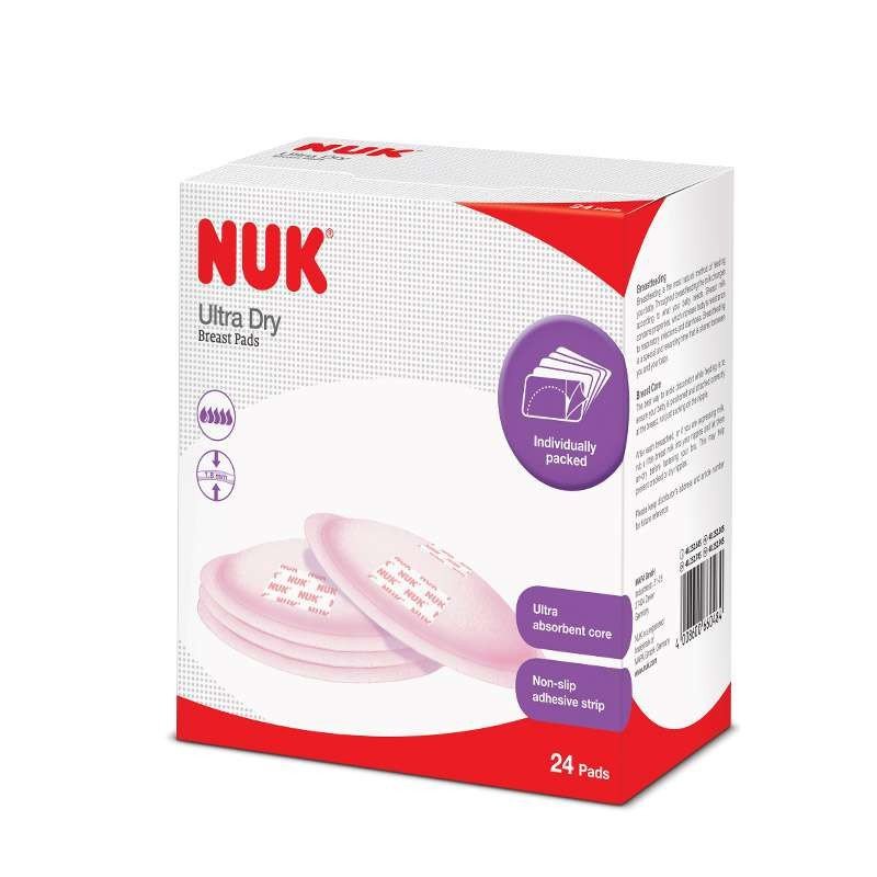 NUK 超薄干爽乳垫 24片