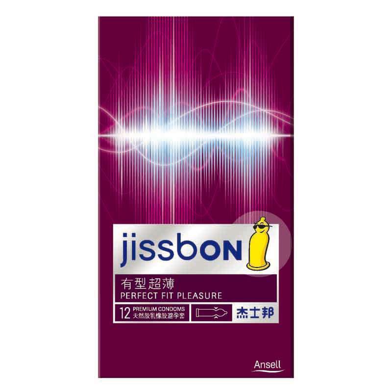 杰士邦有型超薄安全套12只装