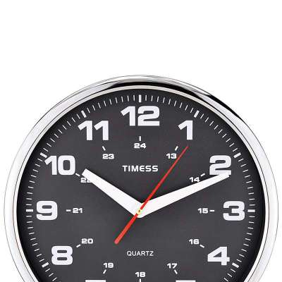 天美时timess炫酷12寸超静音金属挂钟t3017 (商品编号:103529220)