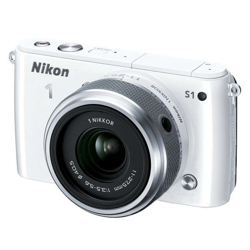尼康(nikon) 可换镜数码相机 s1 11-27.5mm 白色