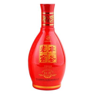 丰谷老窖红花52度488ml