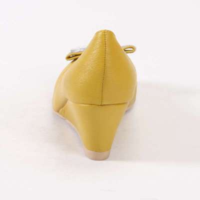 iixviix69黄色羊纹pu女装单鞋(瓢鞋)sn11sc640103黄色39