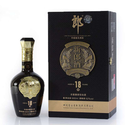 郎白酒 [苏宁易购超市]新郎酒(18年陈)52度500ml【价格 图片 品牌
