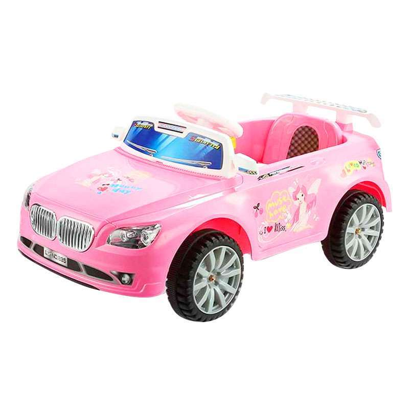 乐的 四轮电动车835粉色