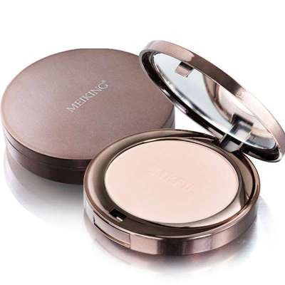 meiking 美康粉黛玫瑰粉饼控油美白定妆彩妆修容干粉10g
