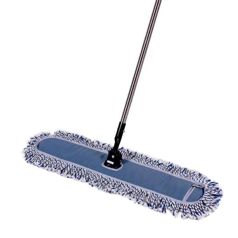 洁比世 超大面积 90大地拖 吸水排油木质纤维 不锈钢平板拖把 平拖尘