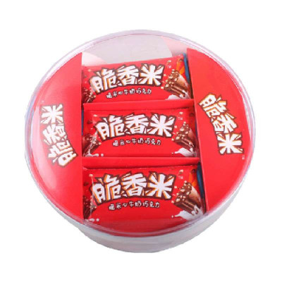 脆香米巧克力 香浓牛奶巧克力 脆香米碗装216克 牛奶巧克力