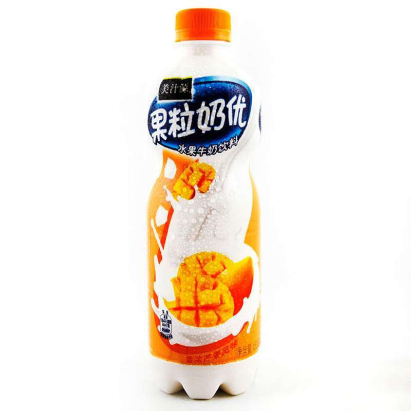 美汁源果粒奶优芒果味 450ml 果味