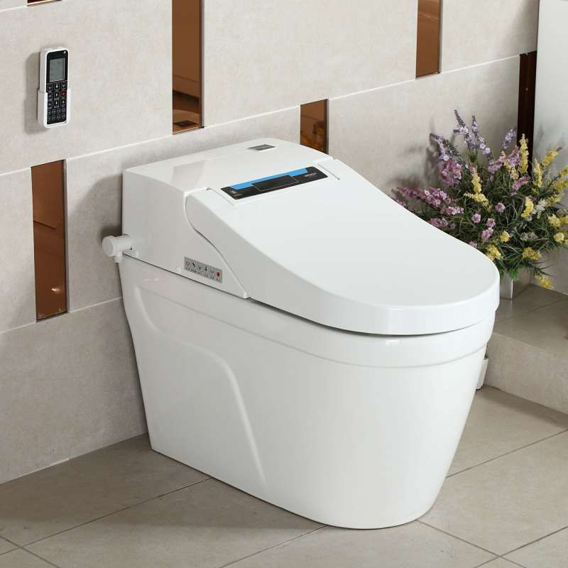 monga/梦佳 智能马桶自动冲水即热型 一体式智能座便器全国包邮