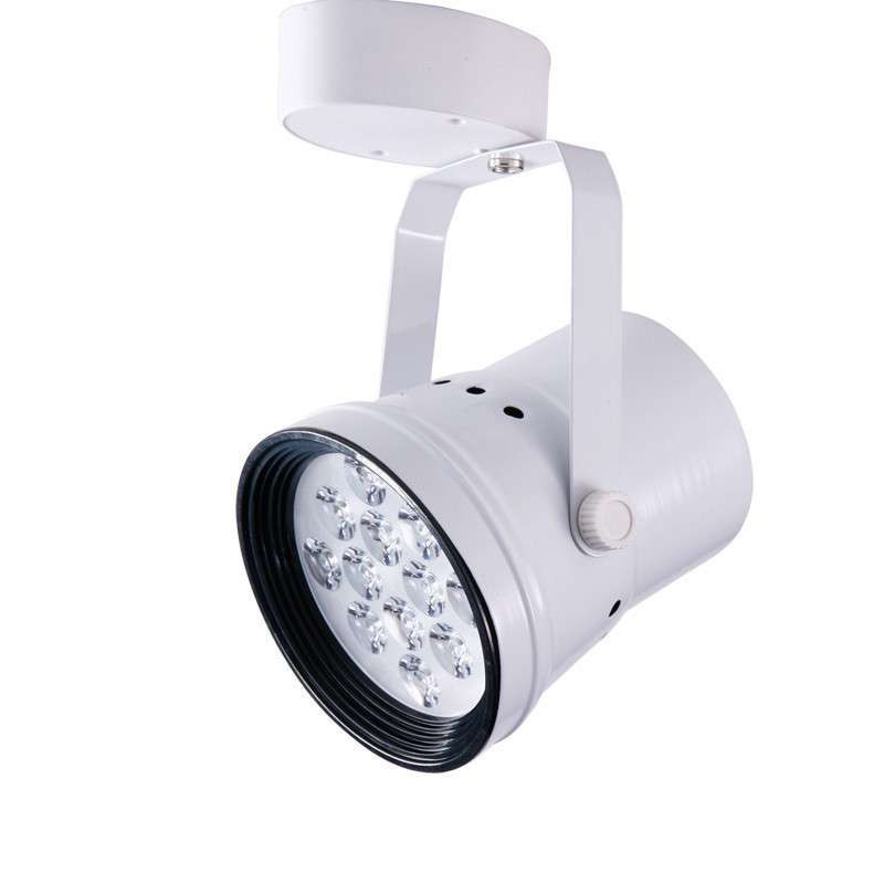 vnc led明装射灯座式射灯大功率220v 12w吸顶轨道灯背景墙灯10d-12x