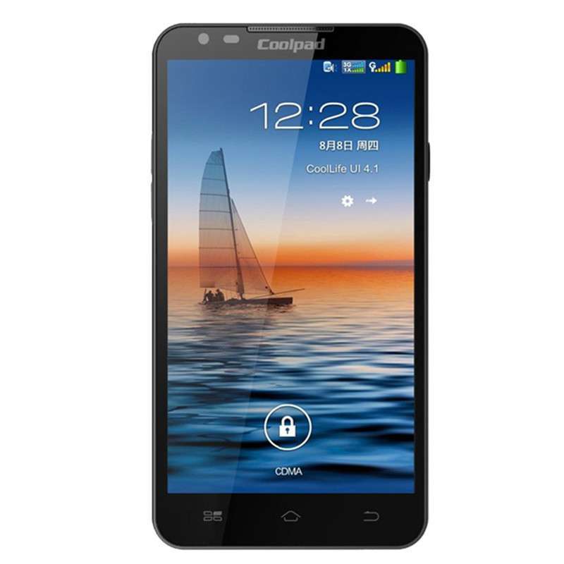 coolpad/酷派5950(黑色)电信双网双待3g智能手机5.5寸屏1.