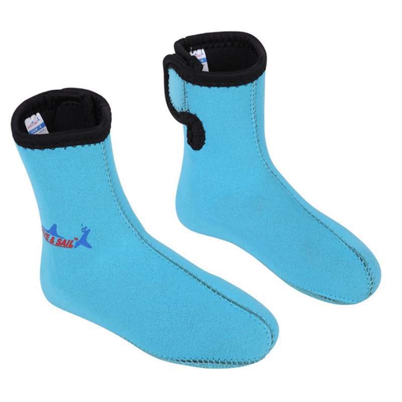 dive&sail 2013新款 3mm加厚 儿童潜水袜/浮潜袜 防划伤防珊瑚