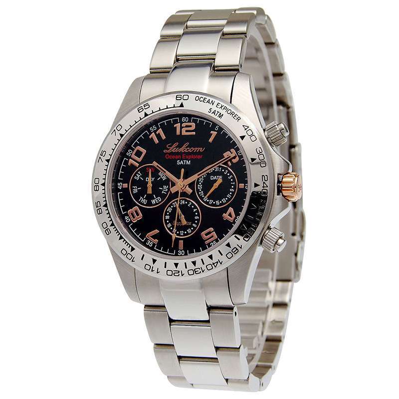 lukcom 男士商务时尚石英腕表 男表【报价,价格,评测,参数】_手表