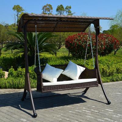 【百花园】成人户外秋千椅双人摇篮床吊床阳台吊椅庭院秋千摇摇椅藤椅