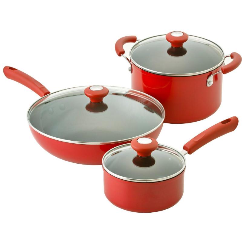 家居/家装建材/厨具 餐厨用具 烹饪锅具 美亚(meyer) 美亚锅具六件套