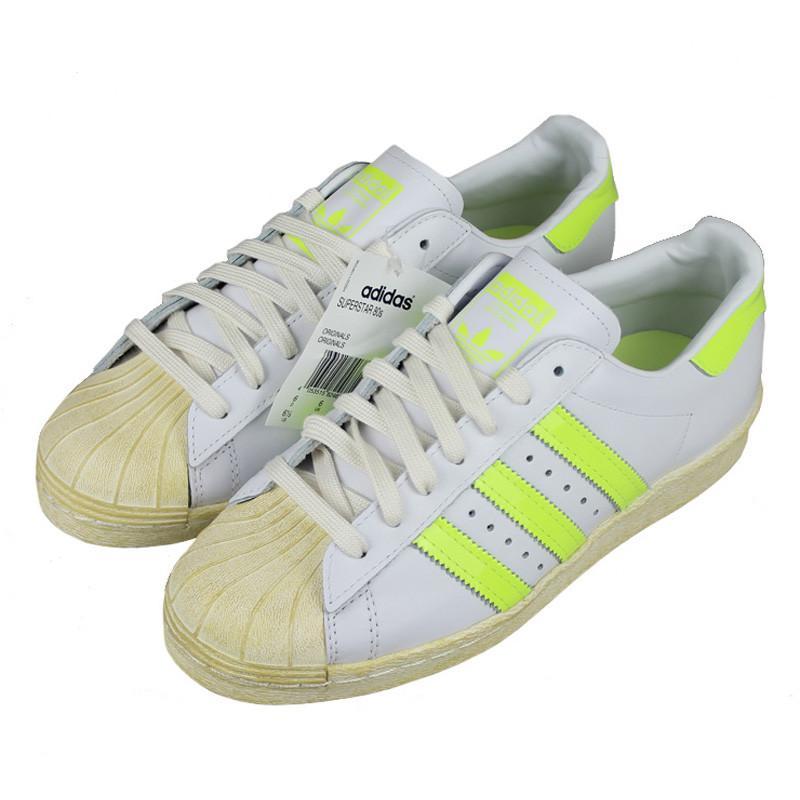 adidas阿迪达斯三叶草男鞋低帮经典贝壳头做旧板鞋休闲鞋 dd d65533