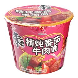 统一方便面 统一 来一桶精炖番茄牛肉面 108g/桶【价格 图片 品牌