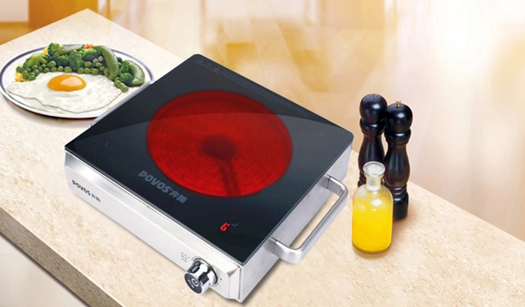 povos奔腾pl02hln98聚能电陶炉家用0辐射不挑锅电磁炉特价新品