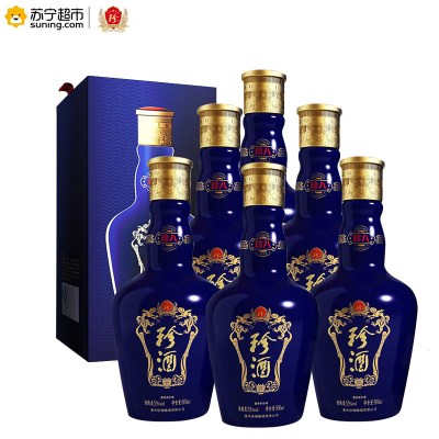 贵州珍酒 珍八 53度500ml *6 箱装 酱香型白酒