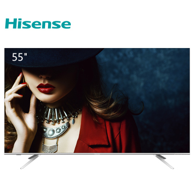 海信(Hisense)电视 HZ55E5A 55英寸 4K超高清 HDR 超薄全面屏 一体金属机身 智能液晶平板电视机