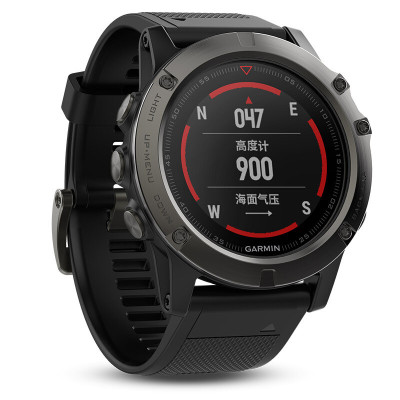 GARMIN 佳明fenix5/5S/5X 飞耐时5/5s/5x心率GPS登山户外跑步运动手表（5X中文蓝宝石DLC）