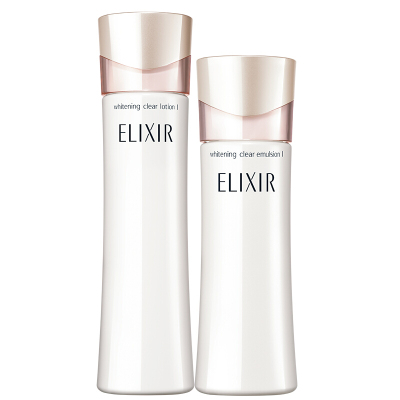 资生堂ELIXIR怡丽丝尔水乳套装 纯肌净白水乳170ml+130ml（清爽型）