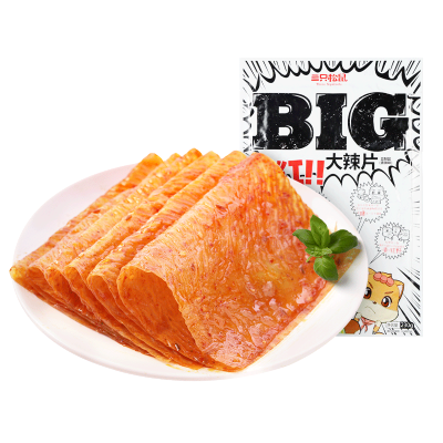 三只松鼠香辣辣片零食