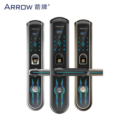 箭牌（ARROW）智能指纹锁家用防盗指纹密码锁蓝牙远程电子锁A901W