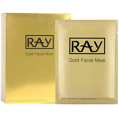 RAY Gold Facial Mask金色蚕丝面膜 35g*10片/盒