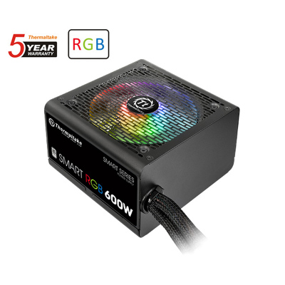 Tt（Thermaltake）Smart RGB 600W 电源 RGB 600W 80 PLUS认证