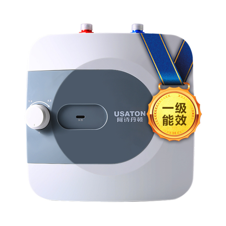 USATON/阿诗丹顿 家用储水式电热水器1000W一级能效节能省电DSZF-6J15 储水式小厨宝6.6升 上出水