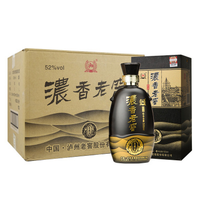 泸州老窖 浓香老窖鉴藏装 52度500ml*6