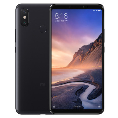 【套餐】Xiaomi/小米 小米Max3 4GB+64GB 曜石黑 移动联通电信4G全网通手机+碎屏保1年