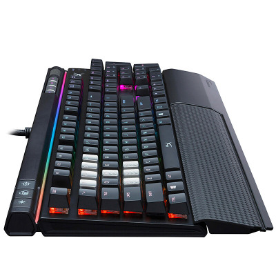 金士顿(HX-KB2RD2-US/R1)HyperX Alloy Elite阿洛伊精英版RGB红轴机械键盘