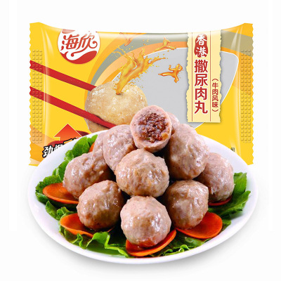 海欣香港撒尿肉丸(牛肉风味)500g