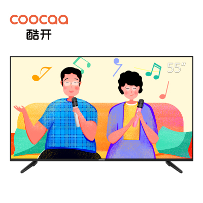 创维 酷开(coocaa) 55K60 55英寸64G高配版 4K超高清 AI语音智慧 护眼全面屏电视