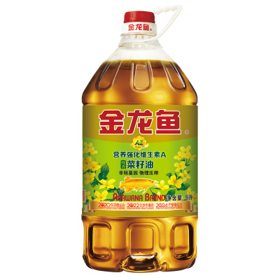 金龙鱼AE纯香菜籽油5L 非转基因（新老包装随机发货）