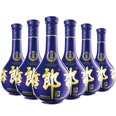 青花郎 53度 500ml X6瓶