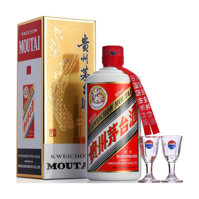 茅台（moutai）贵州茅台酒 茅台飞天 53度酱香型白酒 500ml 2016年出厂