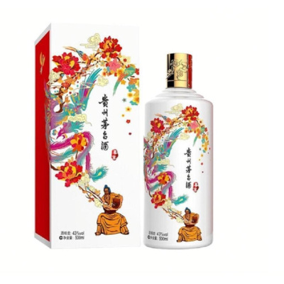 43%vol 500ml 贵州茅台酒（喜宴·白）