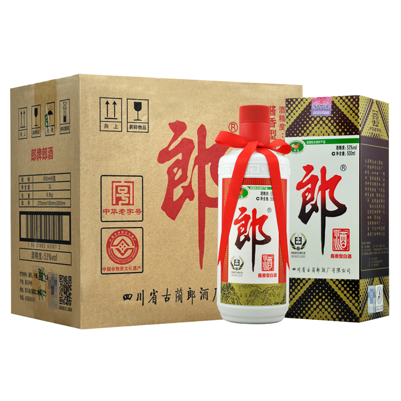 郎牌郎酒53度500ml*6瓶 整箱装