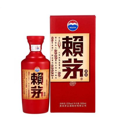 【苏宁超市】茅台 赖茅 端曲 酱香型 白酒 53%vol 500ml*6 整箱装