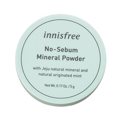 innisfree悦诗风吟 矿物散粉 吸油纸定妆粉 5g