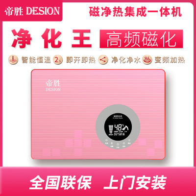 DESION/帝胜R9A 磁能电热水器 即热式电热水器恒温洗澡淋浴家用快速热水器小型洗澡机9000W