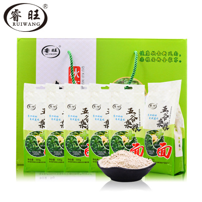 睿旺(RUIWANG) 五谷杂粮面粉礼盒3kg