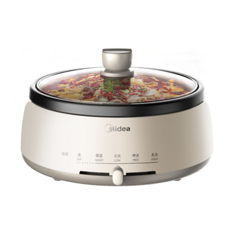 美的环形加热管电火锅