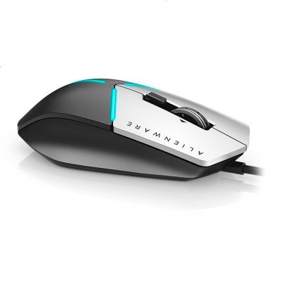 戴尔（DELL） 外星人Alienware AW558有线鼠标 电竞游戏鼠标吃鸡绝地求生 USB接口光电 (黑色）