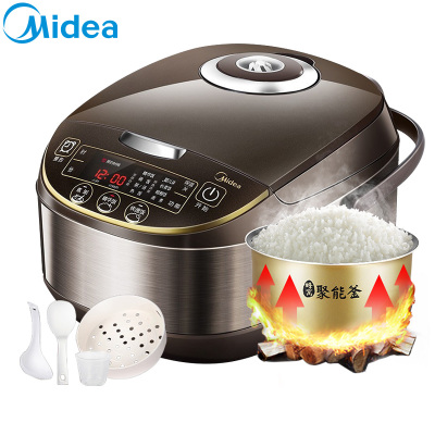 美的(Midea)WFS5017TM 大容量智能电饭煲 蜂窝聚能釜内胆 多功能 5L/5升