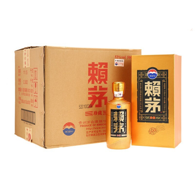 茅台 赖茅 珍藏 酱香型 53度 500ml*6 箱装（2018年）